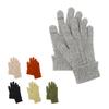 Milieu Smartphone Wool with Fingerprint Made in Smartphone Light Gray Gloves, 100% Authentication, Japan, Compatible,
