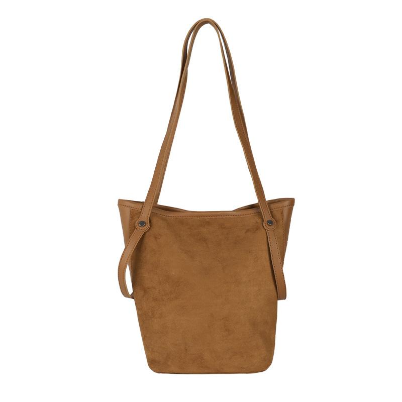 Large-capacity Bucket Bag, Underarm Bag, Versatile Denim Handbag, Single-shoulder Tote Bag