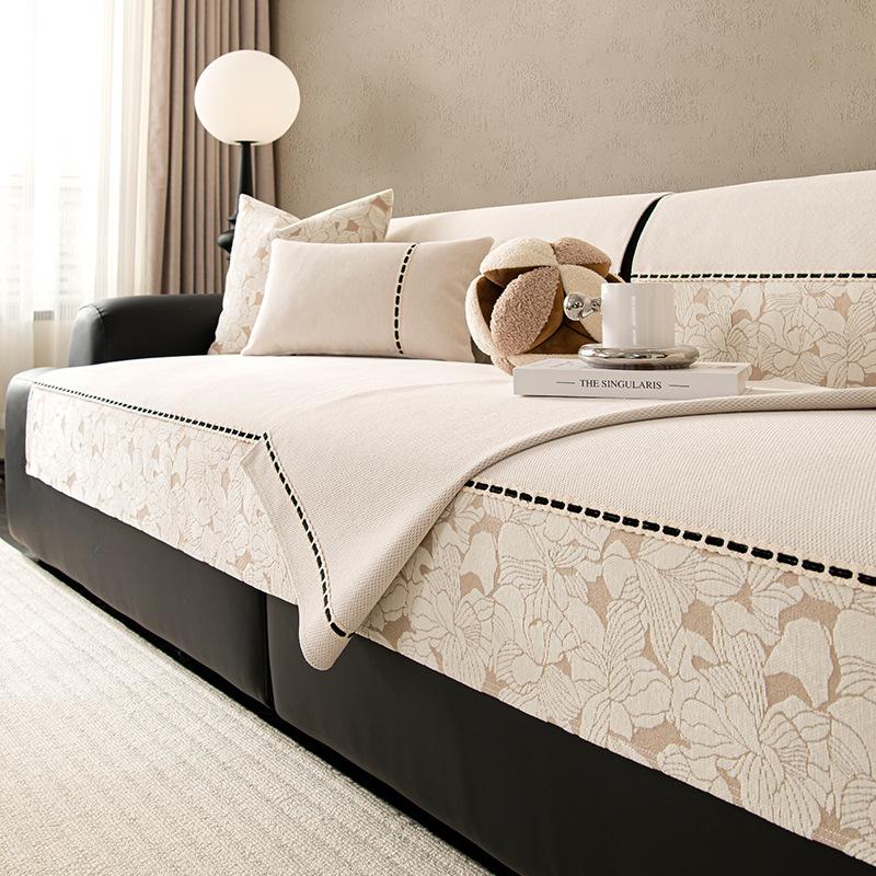Sofa Cushion Universal In All Seasons  New Non-Slip Seat Cushion Light Luxury High-End Living Room Sofa Cover Cloth Towel
