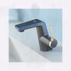 Digital Display Water Temperature Icicle Bathroom Faucet with Intelligent Cooling System Modern Minimalist Basin Mixer Tap Zinc