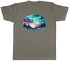 Northern Lights Unisexs TShirt Aurora Borealis Sky Tee Gift