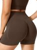 European-American Seamless High-Waist Tummy Control Yoga Shorts - Butt Lift, Sexy, Three-Quarter Length for Running & Fitness Women