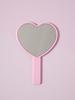 Lovely Heart Handheld Vanity Mirror