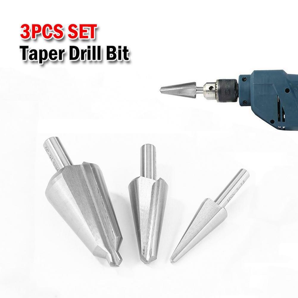 Burghiu 6/8/10mm Coadă Freză Conică de Debavurare Șantier