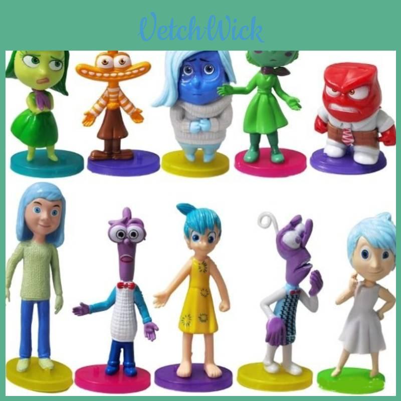 Adorable Pvc Cartoon Anime Figurine Set 9-10cm Brainstorm Character Collectibles