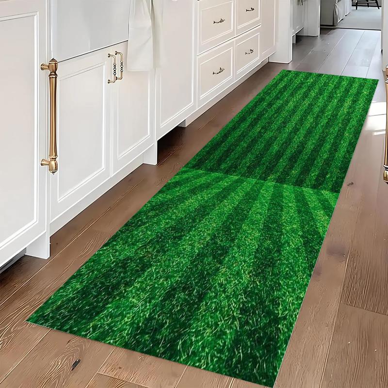 1 Piece Football Field Area Mat Spring and Summer Outdoor Carpet Home Decoration Living Room Bedroom Game Room Youth Room Rugs
