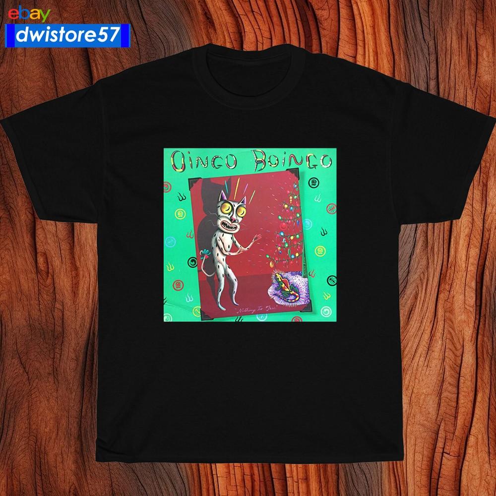 New Oingo Boingo Music Logo Black/Navy/Whi wbr/ te/Sport Grey Men s T-Shirt S-5XL Unisex T-Shirt S