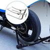 Universal Steel Motorcycle Wheel Lift Stand Durable Support Rack for Workshop Tire Change Maintenance