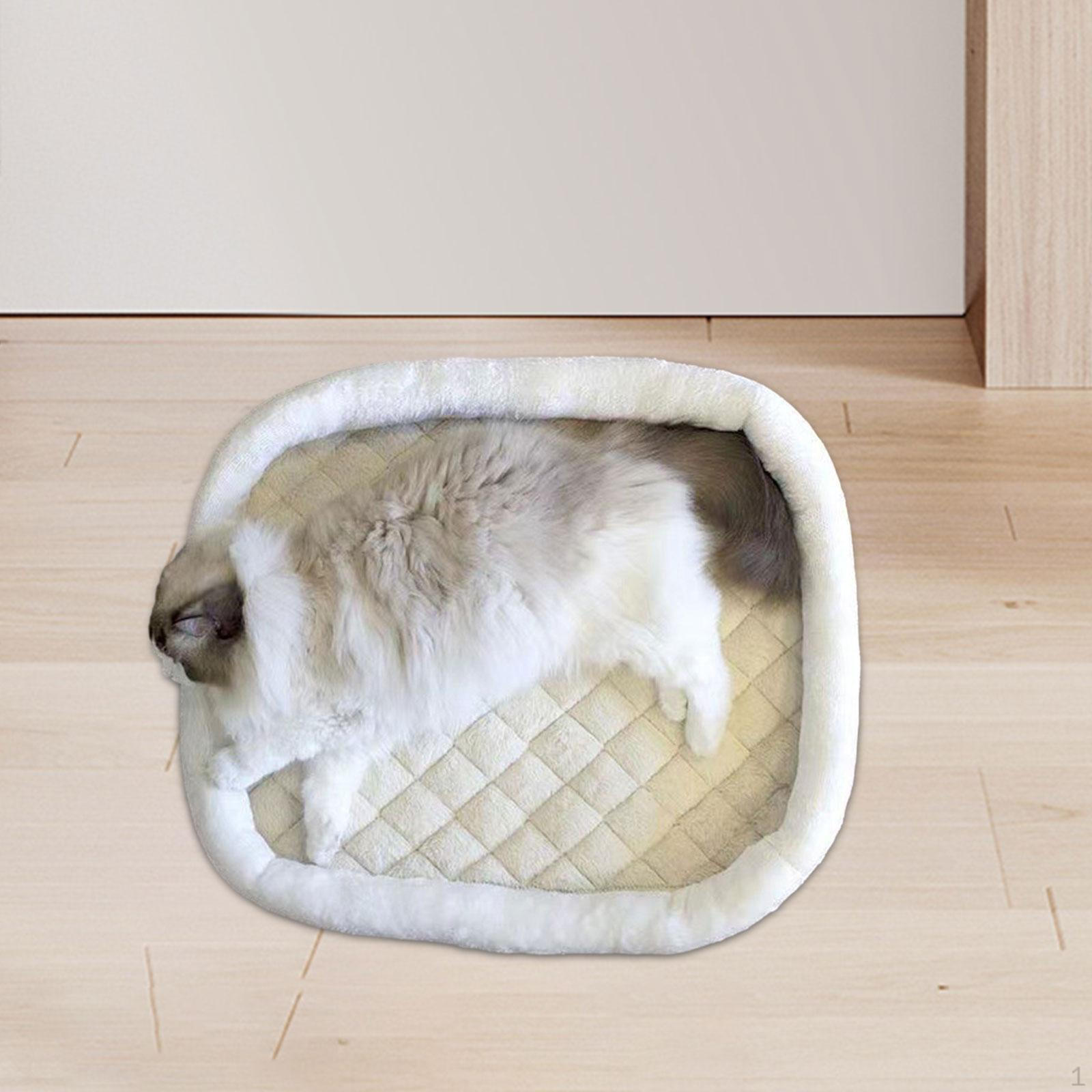 

Автономная кровать для кошек и маленьких собак, нескользящая бежевый