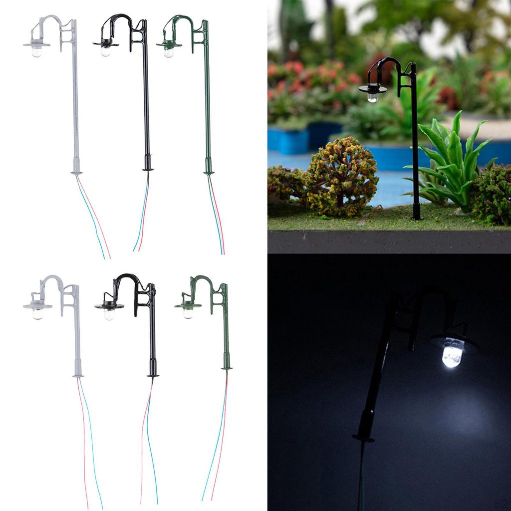 Model Railway Lamp Street Light Layout Train Lamps