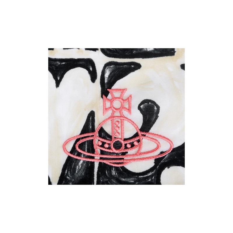 Vivienne Westwood Printed Design Silk Scarf