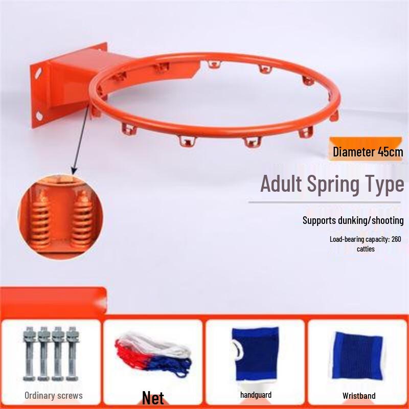 Longchan Wall-Mounted Adult Basketball Hoop