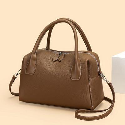 Women's Retro Fashion Shoulder Crossbody Boston Bag - Autumn 2025 Collection