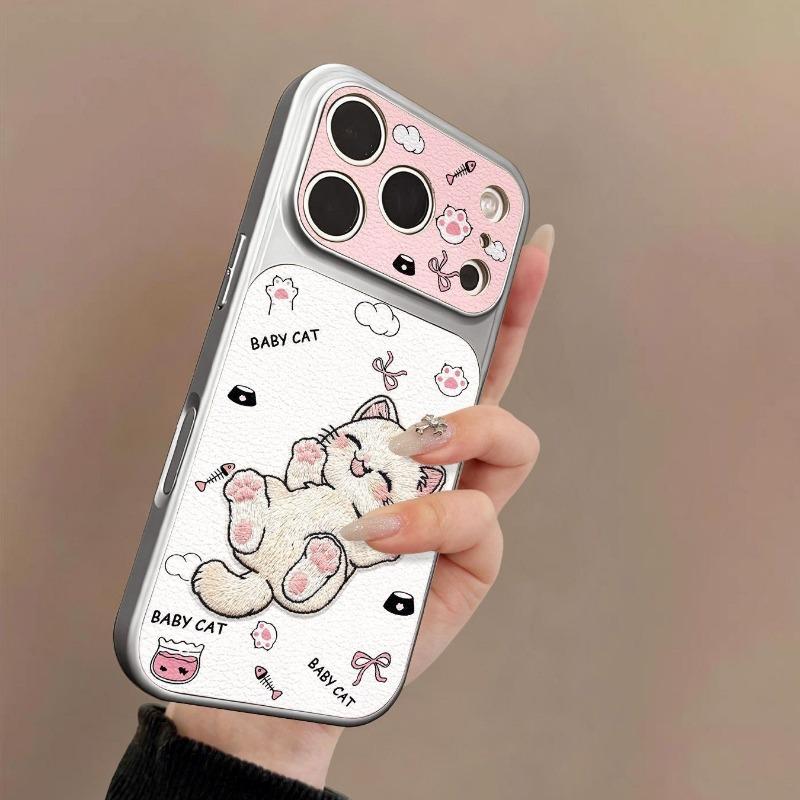 Cute Laughing Cat Anti Fall Shockproof Protective Phone Case For Apple Iphone