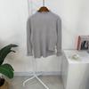 C S In The Room Spee Frill moCk neCk Rib Knit Long Sleeve 5ColorS
