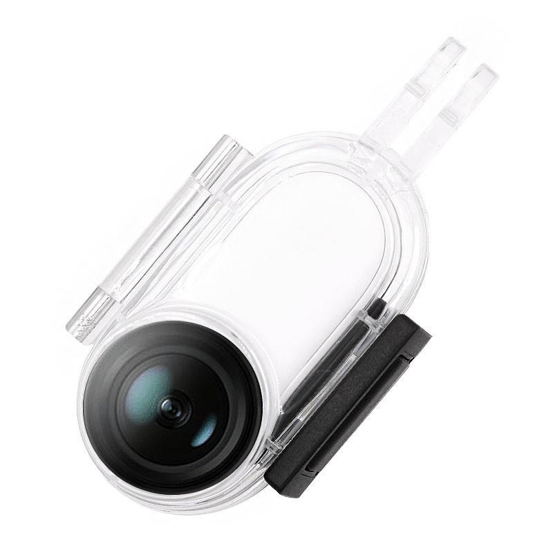 1Pc Insta 360 Go2 Transparent Waterproof Case 30M Diving Protection Frame Case Shell For Underwater Diving Protective Shell