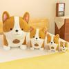 Cute Pet Short-legged Corgi Doll Cute Dog Heart Little Ass Dog Person Pillow Plush Toy