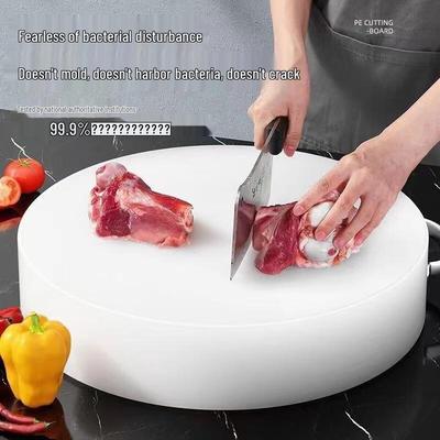 Tinle Food-Grade PE Plastic Round Cutting Board