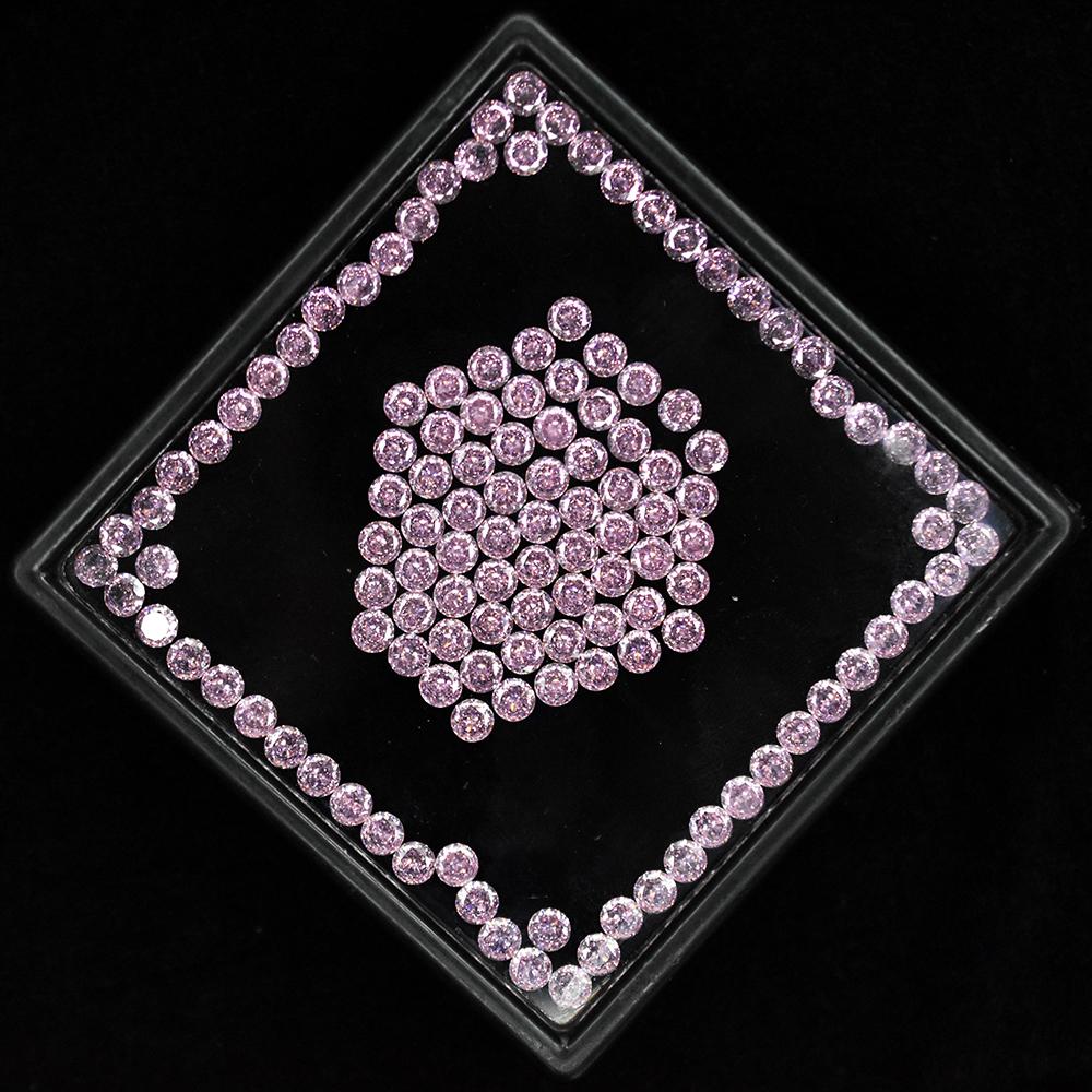 Natural Pink Sapphire Loose Gemstone 5x5 mm 12 pcs Lot Round Cut September Birthday Birthstone