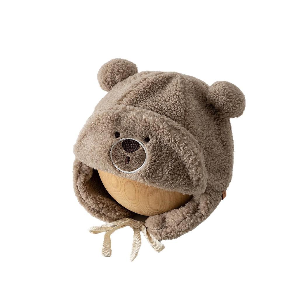 Super Niedliche Baby Bären Pullover Mütze mit Ohrenschutz für Jungen und Mädchen - Herbst/Winter Wärme