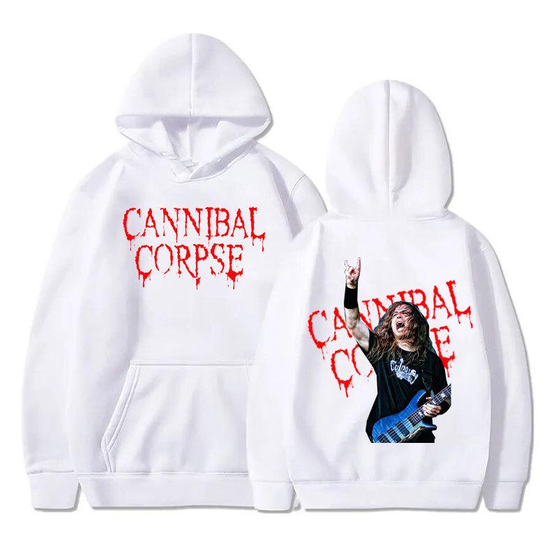 European Size CANNIBAL CORPSE Band Hoodie - Metal Rock Fashion