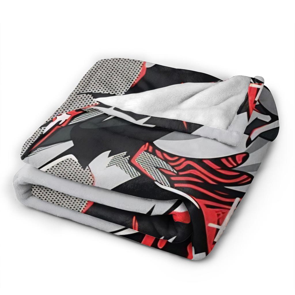 Sexy Loona Helluva Boss Anime Blanket Warm Plush Throw Blanket For Girls Boys Home Decor Flannel Bedspread Bed Cover