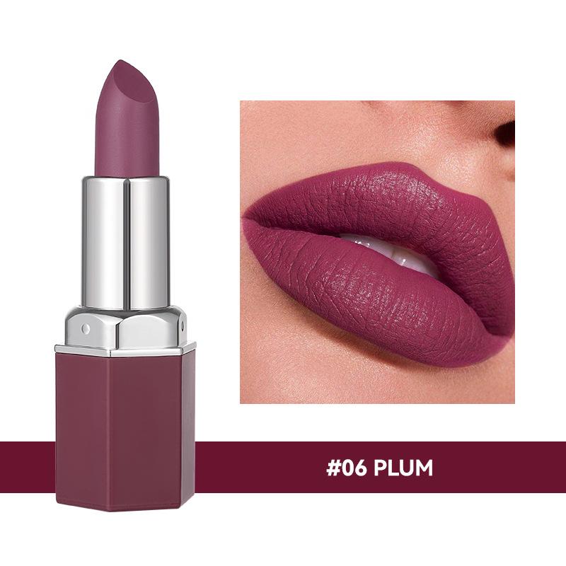 OWKJASW Walker Jessa 6-Color Matte Moisturizing Lipstick