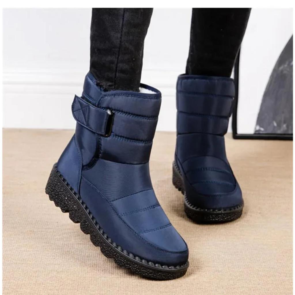 Boots Women Non Slip Waterproof Winter Snow Boots Platform Shoes for Women Warm Ankle Boots Cotton Padded Shoes Botas De Mujer