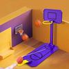 1 peça Brinquedo Educativo Interativo Infantil Máquina Criativa de Jogo de Basquete de Mesa, Brinquedo de Aro de Basquete Mini, Brinquedo de Lazer Indoor