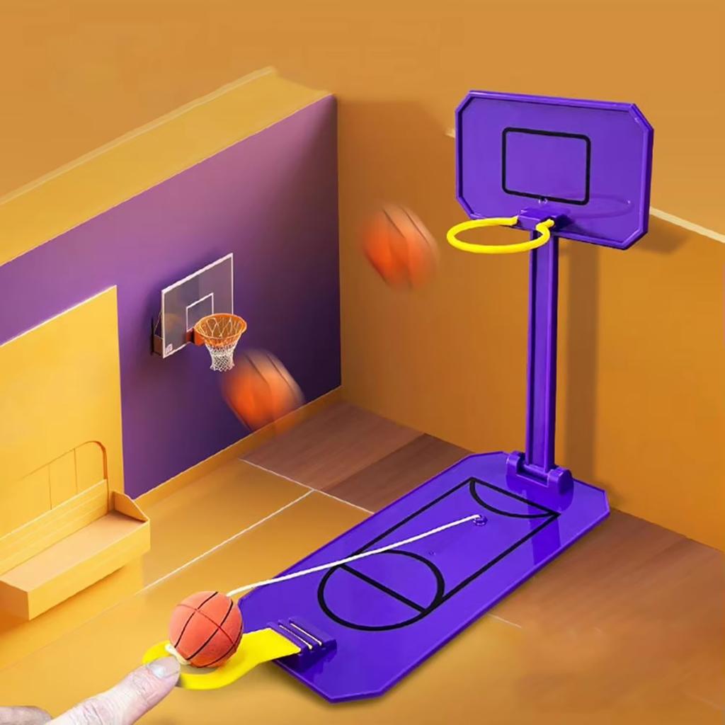 1 peça Brinquedo Educativo Interativo Infantil Máquina Criativa de Jogo de Basquete de Mesa, Brinquedo de Aro de Basquete Mini, Brinquedo de Lazer Indoor