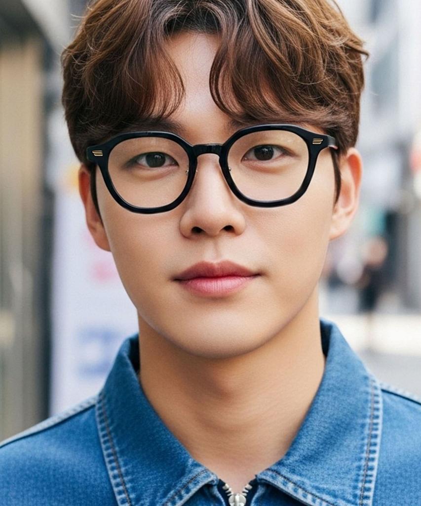 Geullaseuuseu Arkema Eyeglass Frames B3923