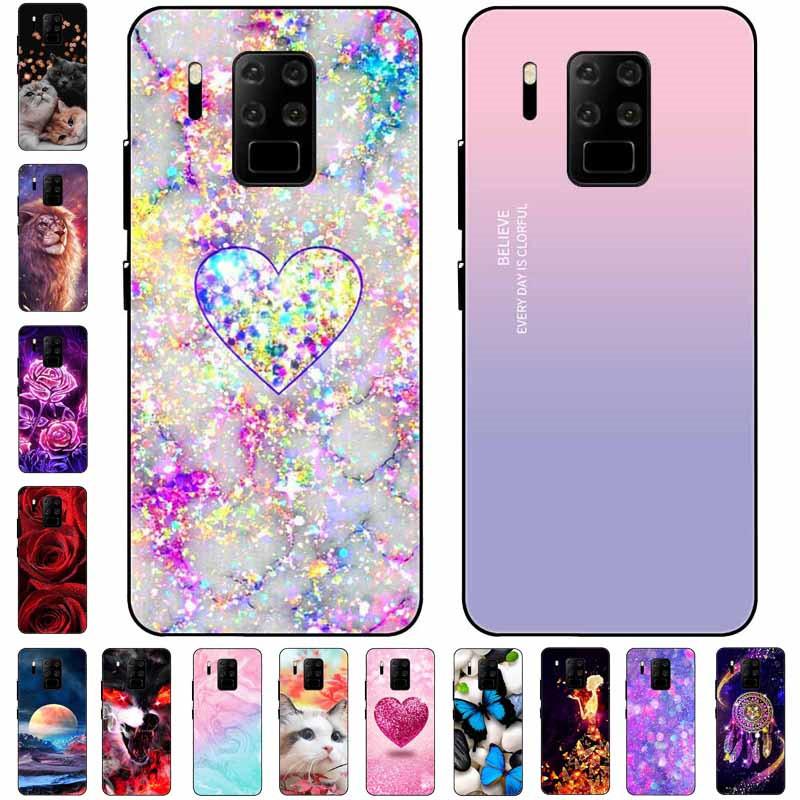 For OUKITEL C18 Pro C21 C21Pro Case Silicone Black Soft Protector Funda Capa for OUKITEL C21 Pro C18 Pro Cover TPU Cartoon Cover