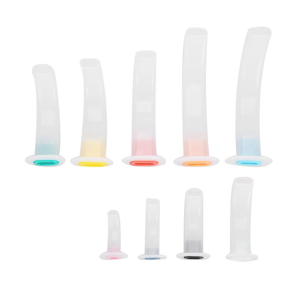 9Pcs Disposable First Aid Oral Air Way Guedel Airway Tube Gas Guide Tube for Patients
