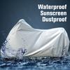 230X130cm Silver Protector Dustproof Anti-UV Bike Case Tent Motorcycle Covers Tarpaulin Cover Rain Waterproof Bicycle Scooters Cover