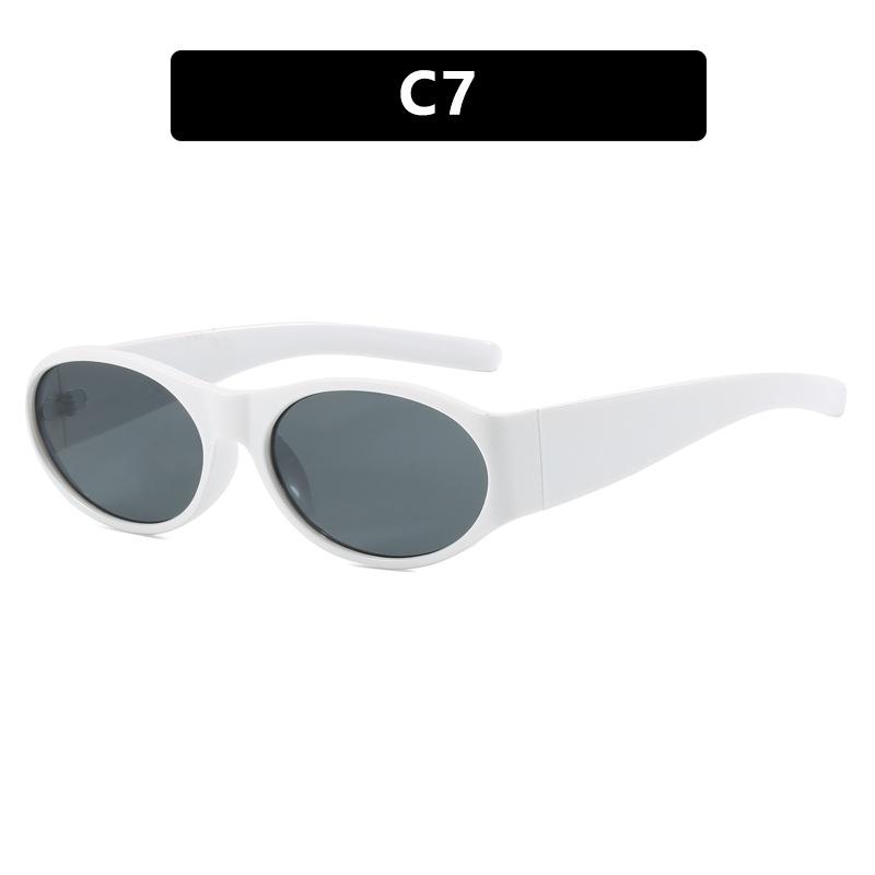 

Retro Small Oval Frame Sunglasses Women Fashion Black Sun Glasses Men Fashion Shades Eyewear UV400 Lentes De Sol Hombre