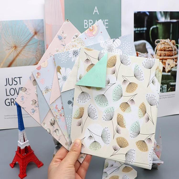15cm Square Origami Paper for DIY Paper Cranes and Flowers - Japanese Folding Craft Paper