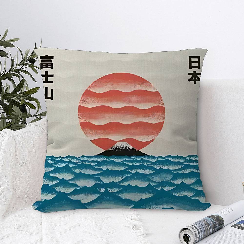 Japanska Nutida Tokyo Konstverk Kudde Gåva Hemkontor Dekoration Kudde Sovrum Soffa Bil Kuddfodral Kuddfodral