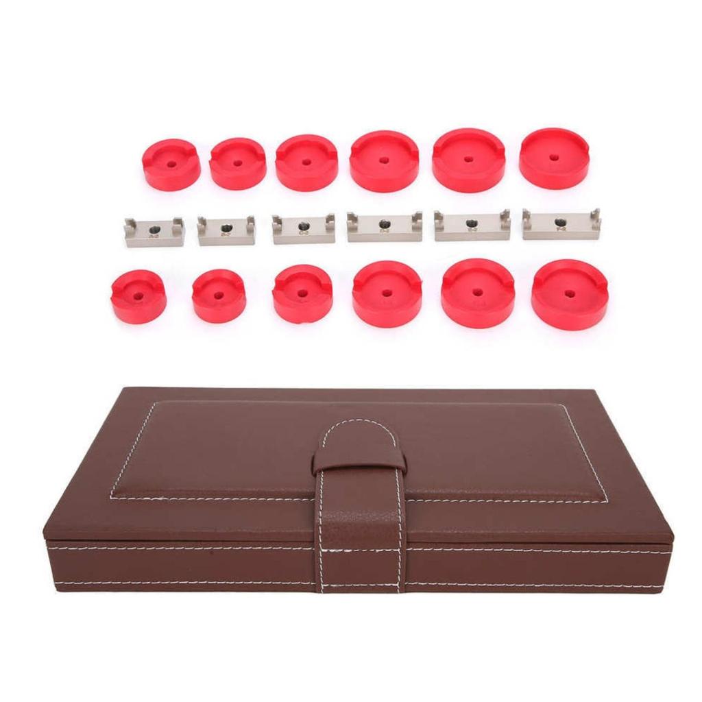 Watch Press Tool Kit Custom-Shaped Insert Case Opener Hinged Lid for