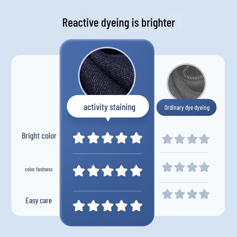 Jingdong Crafted Men's Non-Fading Straight-Leg Casual Jeans