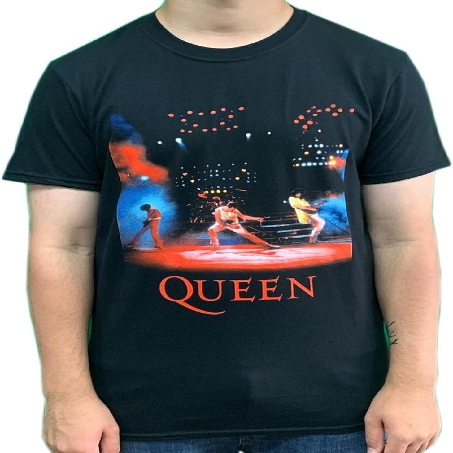 

Band Monkey Queen Unisex T-Shirt Live Shot Spotlight XXXXXL чорний