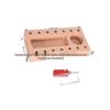 Montessori Wooden Nut Combination Educational Toy Set for Kids - Busy Board with Disassembly and Assembly Screw Tasks