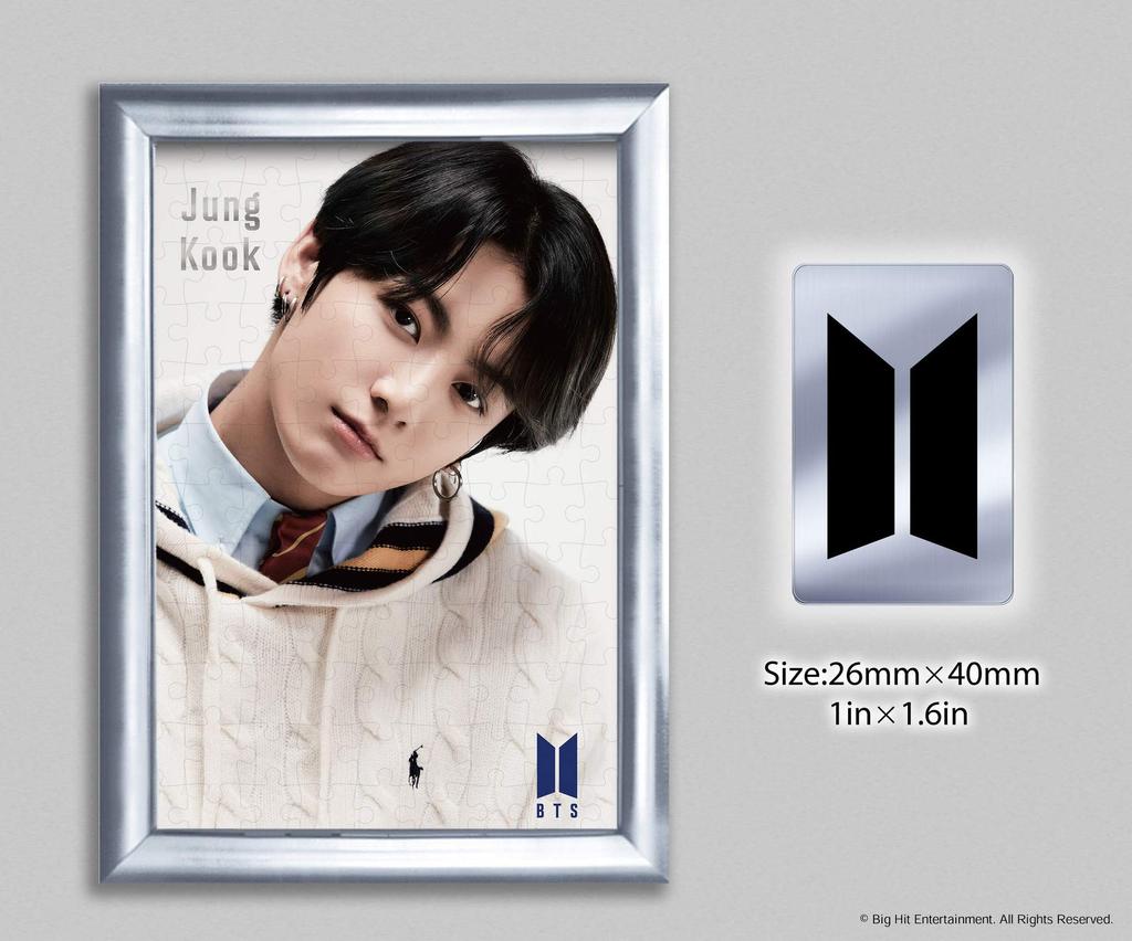 Epoch 108 piece jigsaw puzzle BTS MAP OF THE SOUL: 7 -JUNG KOOK- (18.2 x 25.7cm) 41-307 with glue and spatula EPOCH