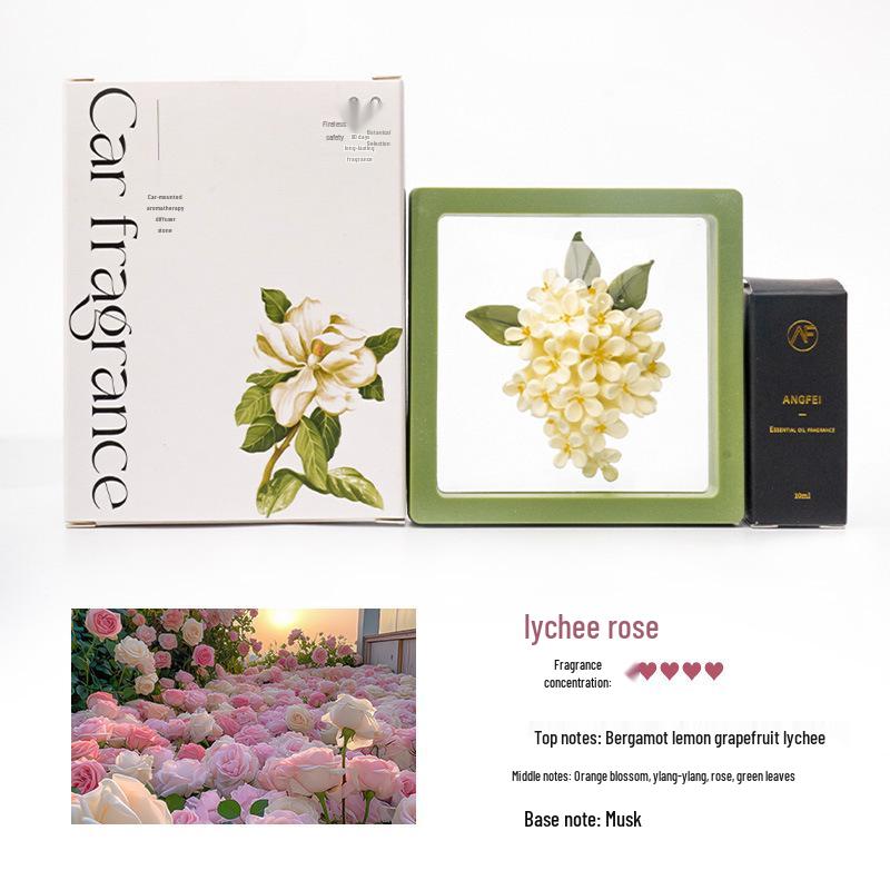 Osmanthus Car Vent Diffuser Stone - Car Perfume Decoration & Interior Fragrance Ornament