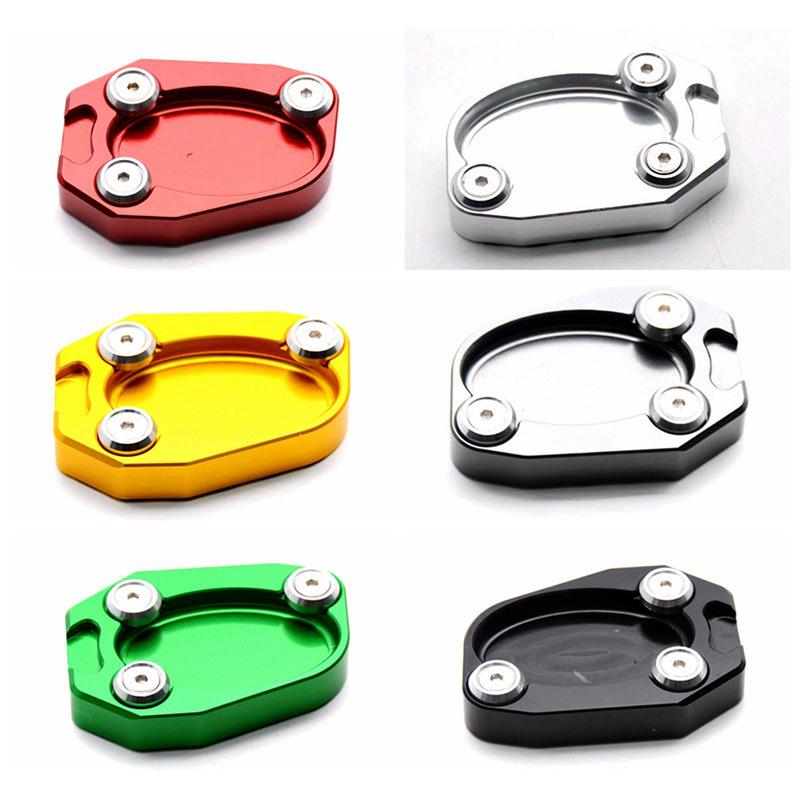 Suzuki GSR Off-road Motorcycle Accessories: Enlarged Footpegs & Kickstand Pad