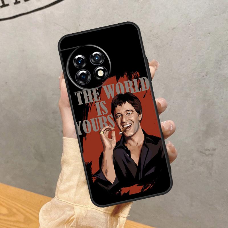 Scarfaces The World Is Yours Case For OnePlus 15 15R 13R 13 13T 12 12R 11 10 9 Pro 10T Nord 5 CE 4 2 3 Lite N20 N30 Cover