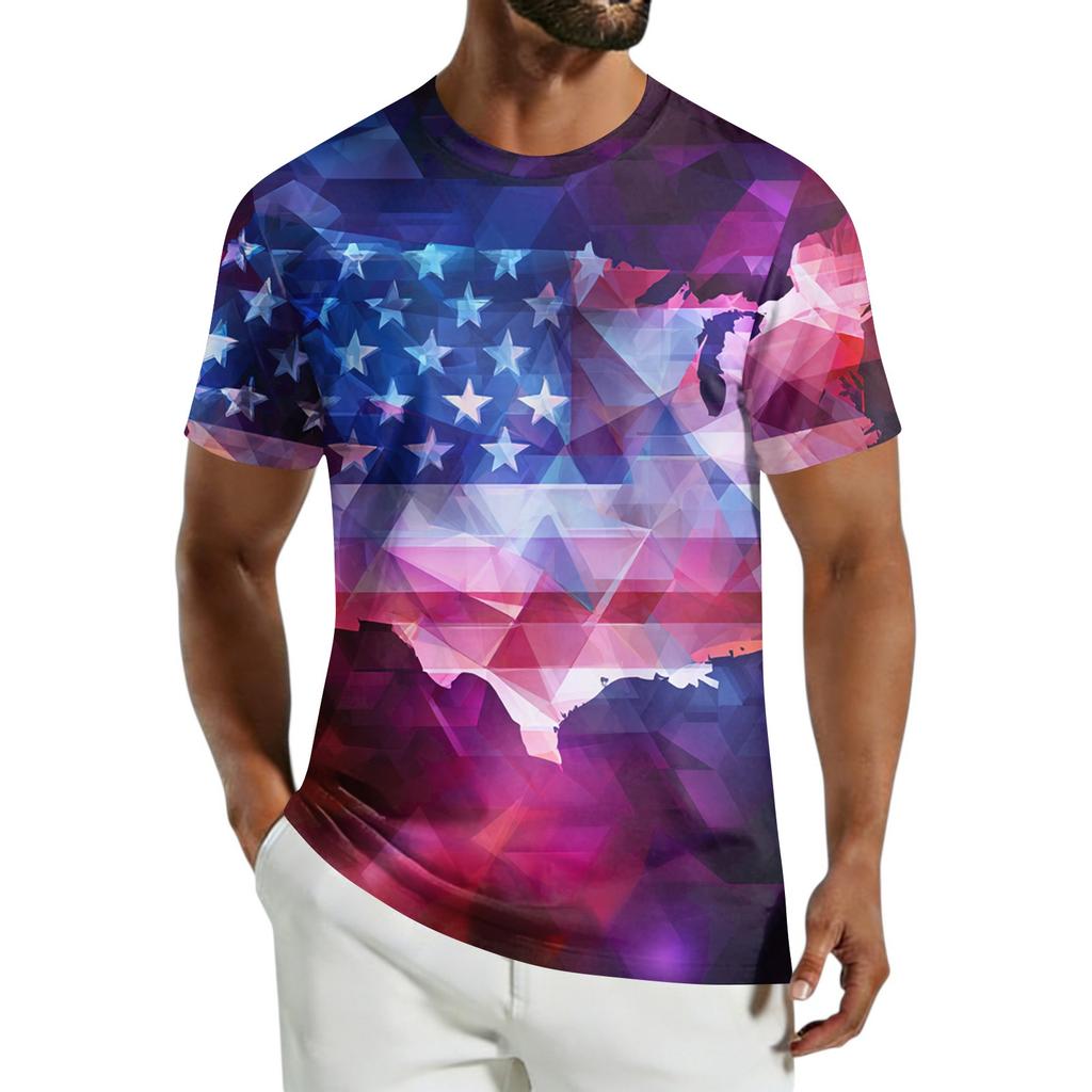 Men's Casual Lightweight Short-Sleeve T-Shirt