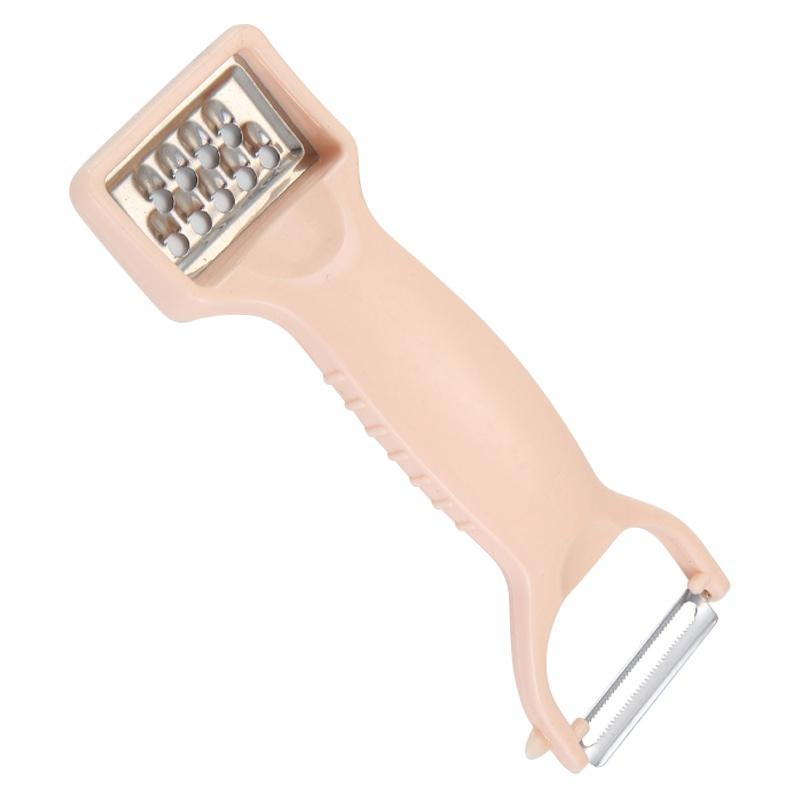 

Толстая многофункциональная терка для очистки овощей с двойной головкой и строгальным станком двойного назначения