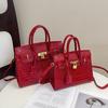 Bag women's new fashion women's bag feeling platinum bag commuting large capacity handbag versatile messenger bag