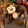 Monkey Doll Down Cotton Orangutan Pillow Grabbing Machine Doll Scissor Machine Plush Toy Large Doll