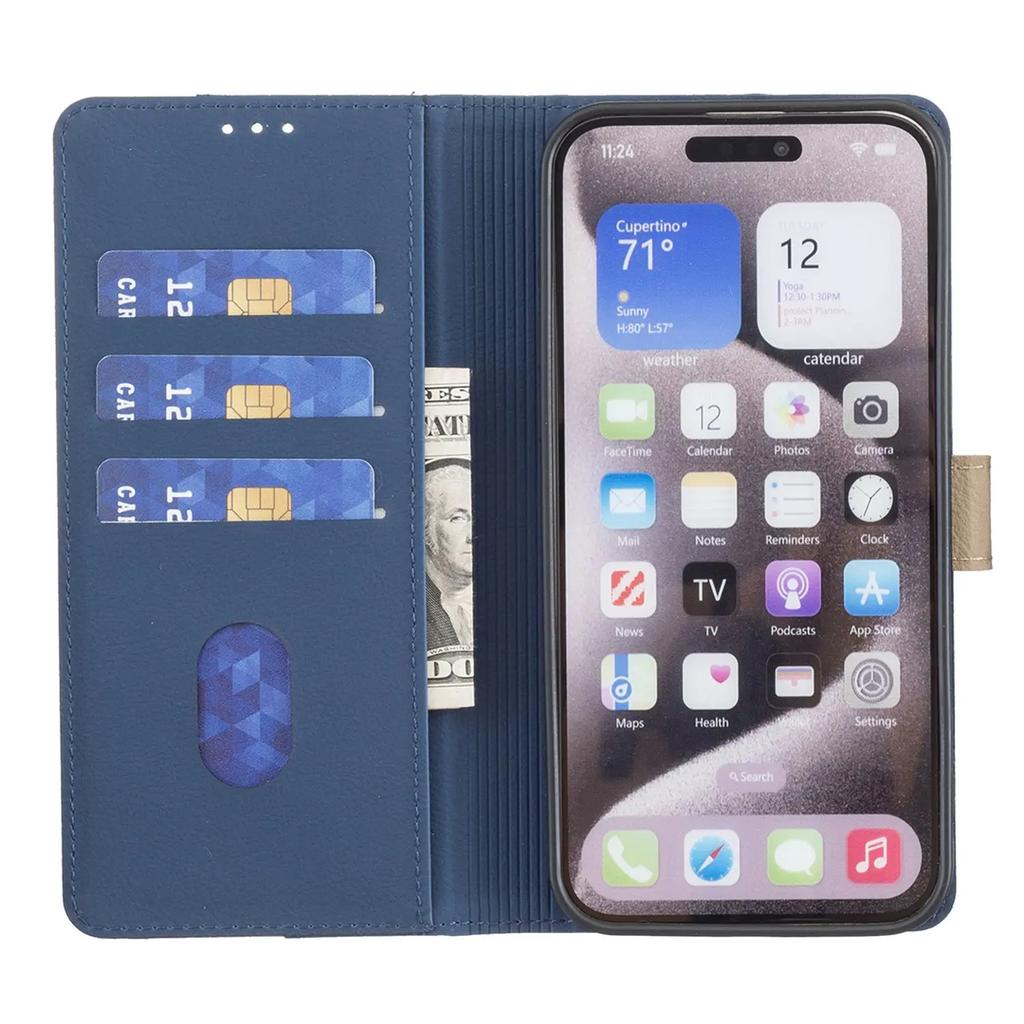 Business Leather Case for Tecno Camon 40 Pro 15 Air 30 4G 5G Spark 5 30C 30 20C Pro Plus GO 2024 Flip Wallet Card Holder Cover